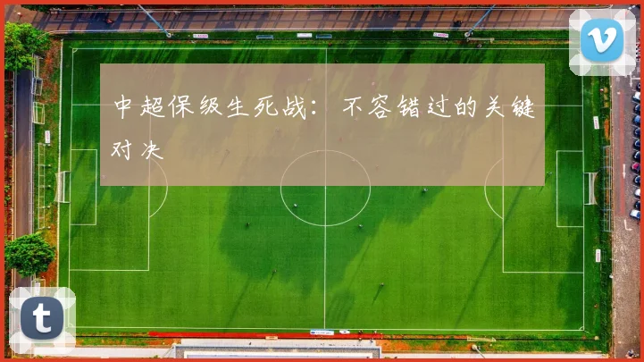 中超保级生死战：不容错过的关键对决